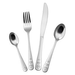 George Home Heart Cutlery Set