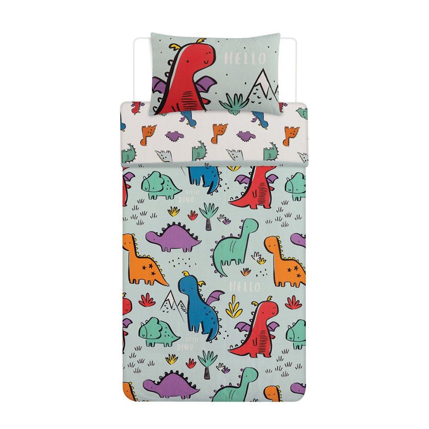 George Home Hello Dino Toddler Duvet