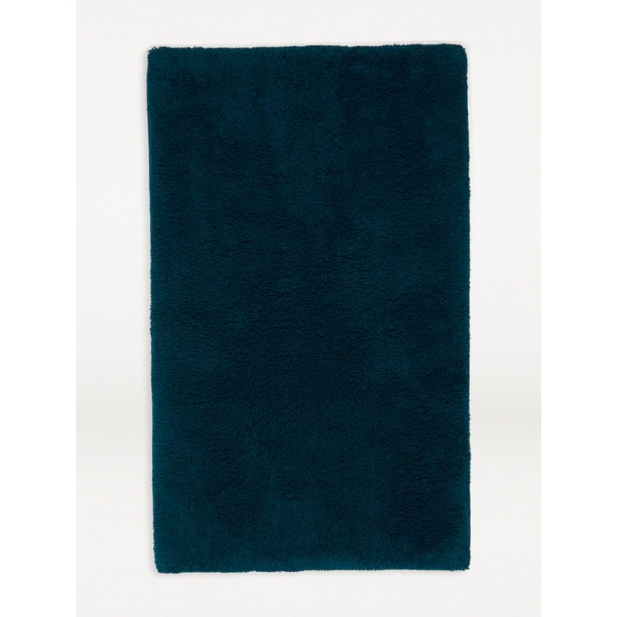 George Home Lagoon Green Solid Bath Mat