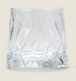 George Home Leafy Textured Glass Tumbler