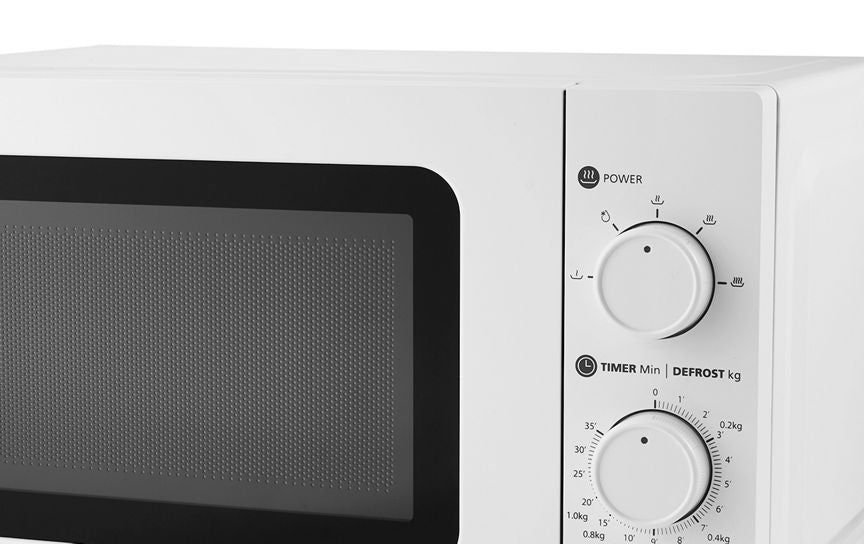 George Home Manual Microwave - White