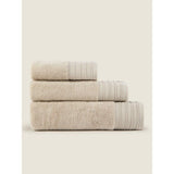 George Home Medium Natural Just Wellness Bamboo Bath Towel