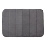 George Home Memory Foam Bath Mat - Charcoal