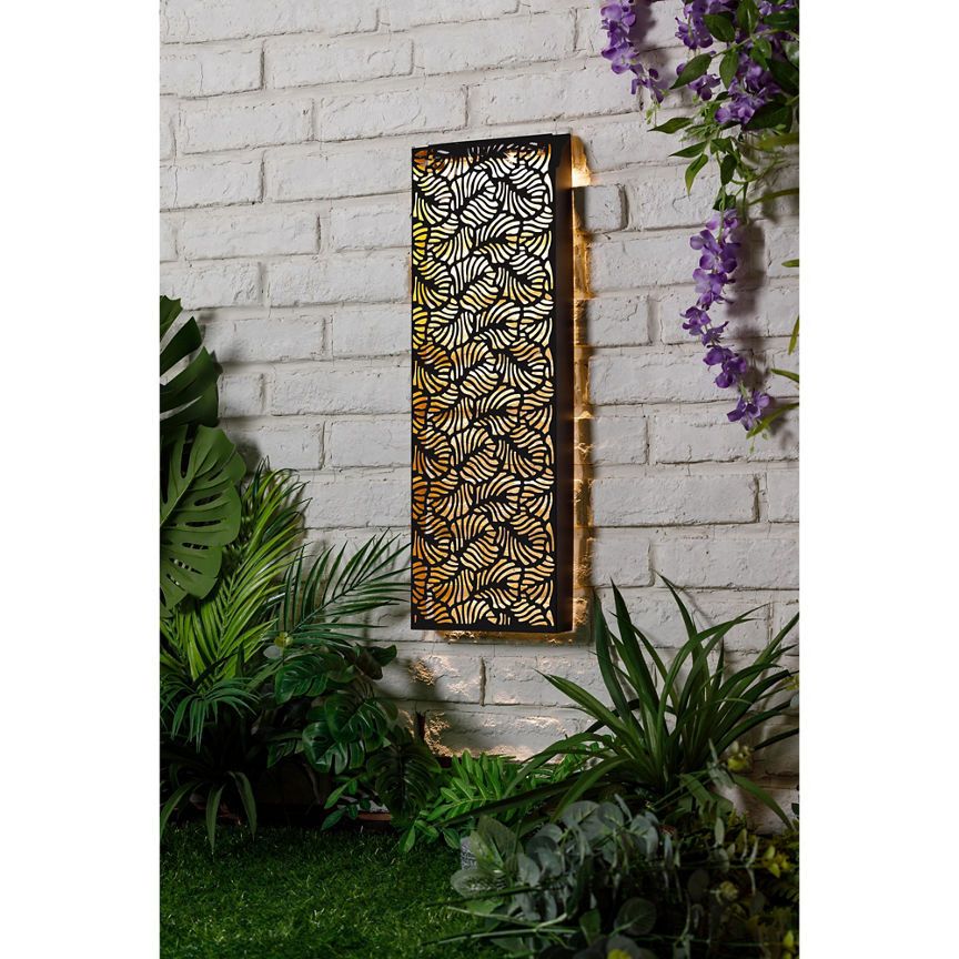 George Home Metal Lazer Cut  Wall Panel Light