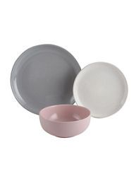 George Home Mixed Speckle Dinner Set