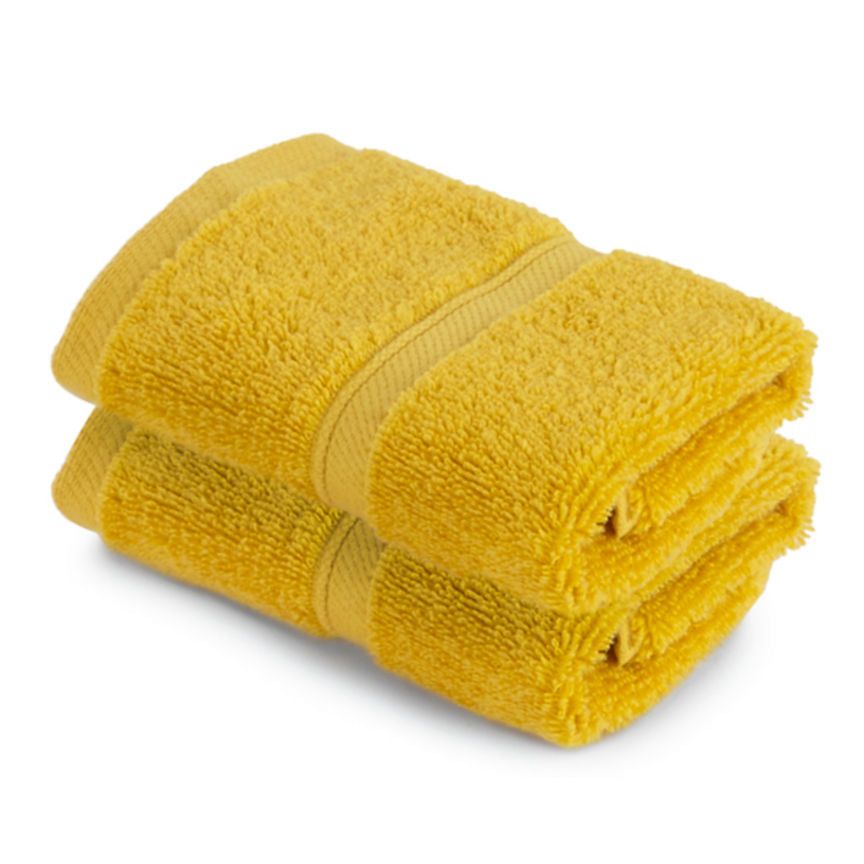 George Home Mustard Super Soft 100% Cotton Face Cloth