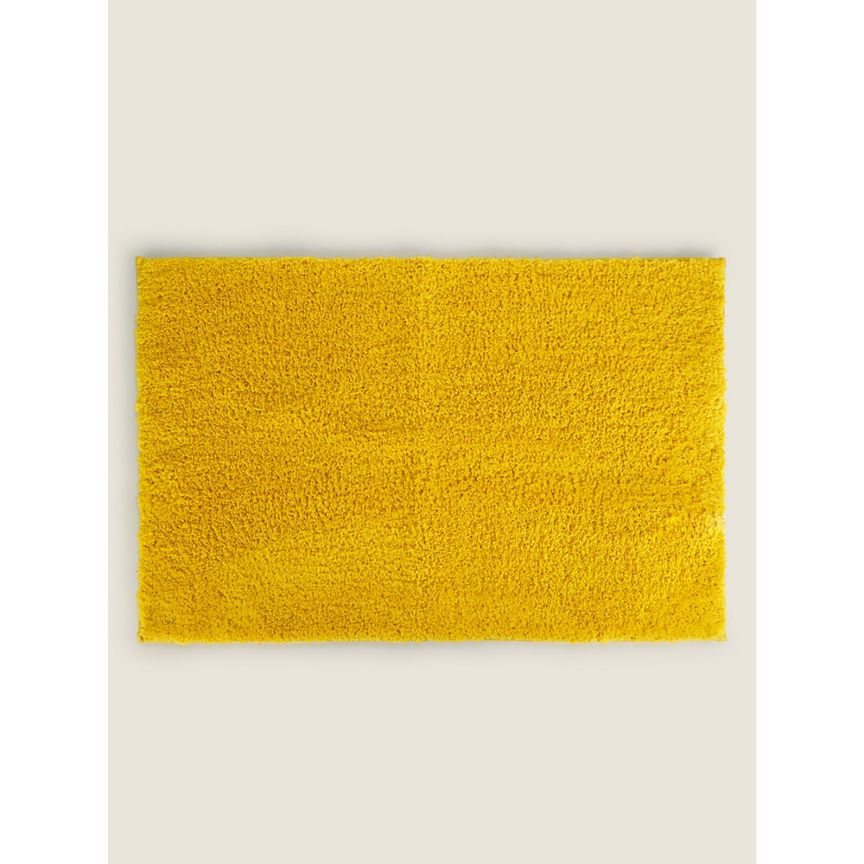 George Home Mustard Super Soft Cotton Bath Mat