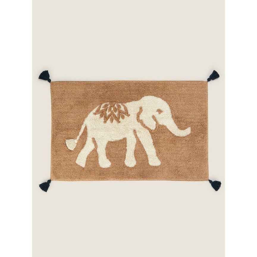 George Home Natural Elephant Bath Mat