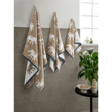 George Home Natural Elephant Hand Bath Towel