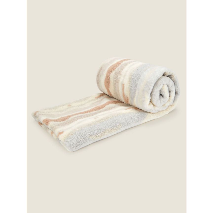 George Home Natural Landscape Fur Throw