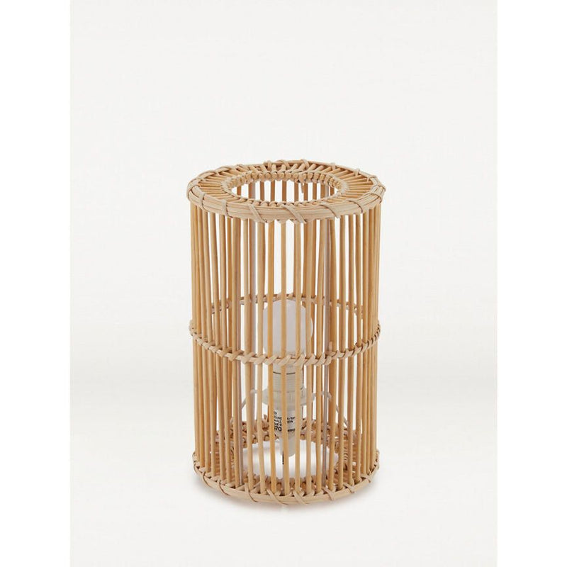 George Home Natural Wicker Table Lamp