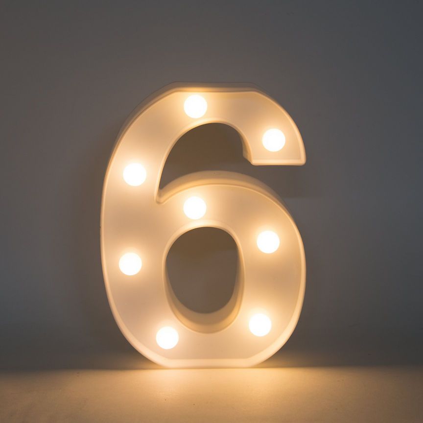 George Home Number Light 6