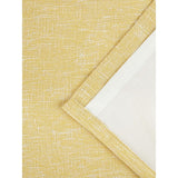 George Home Ochre Boucle Woven Lined Eyelet Curtains