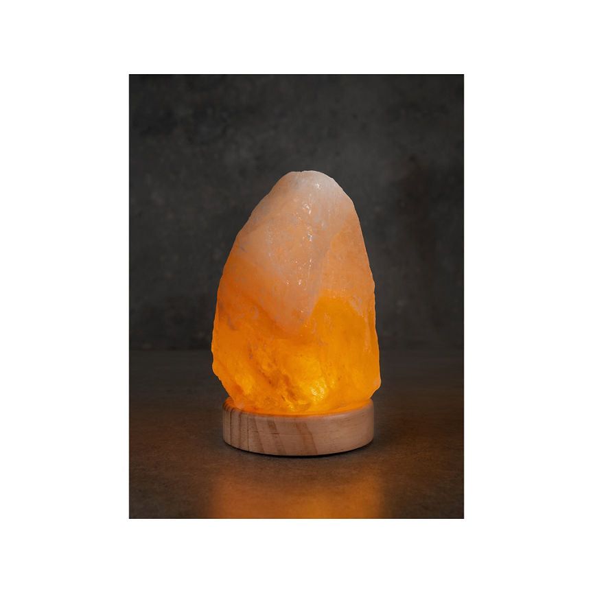 George Home Orange LED Stone Battery Operated Lamp