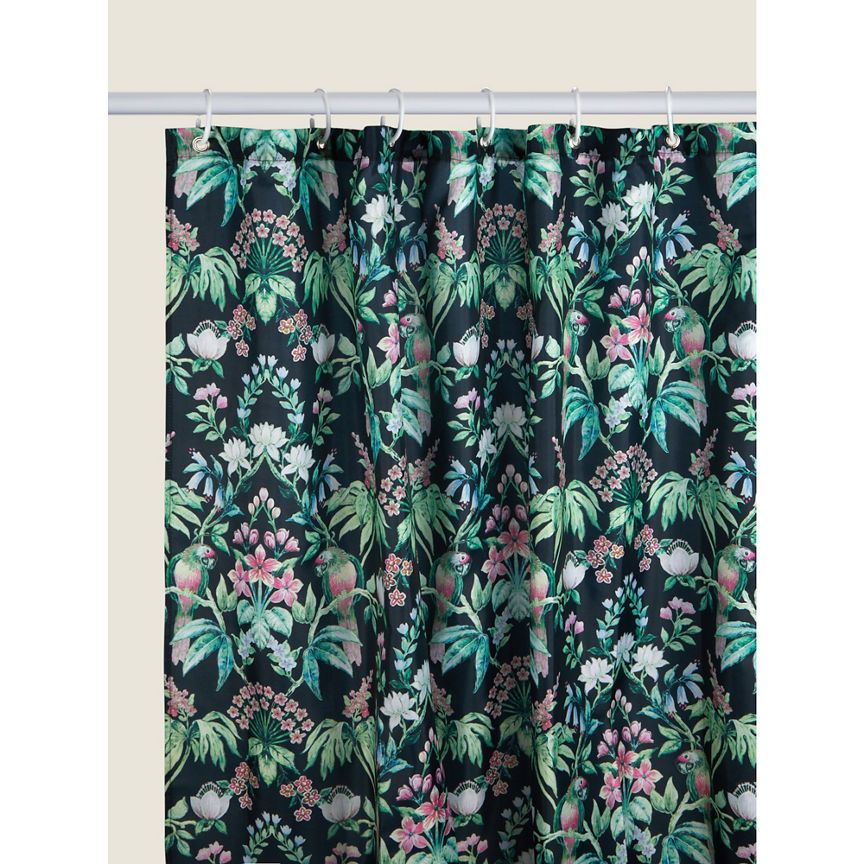 George Home Parrot Shower Curtain