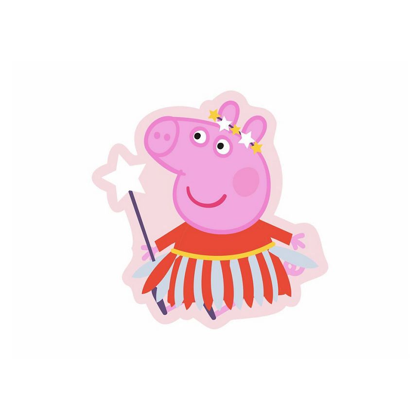 George Home Peppa Pig Shaped Cushion