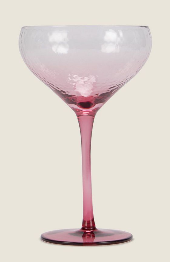 George Home Pink Ombre Champagne Coupe