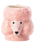 George Home Pink Poodle-Shaped Mug