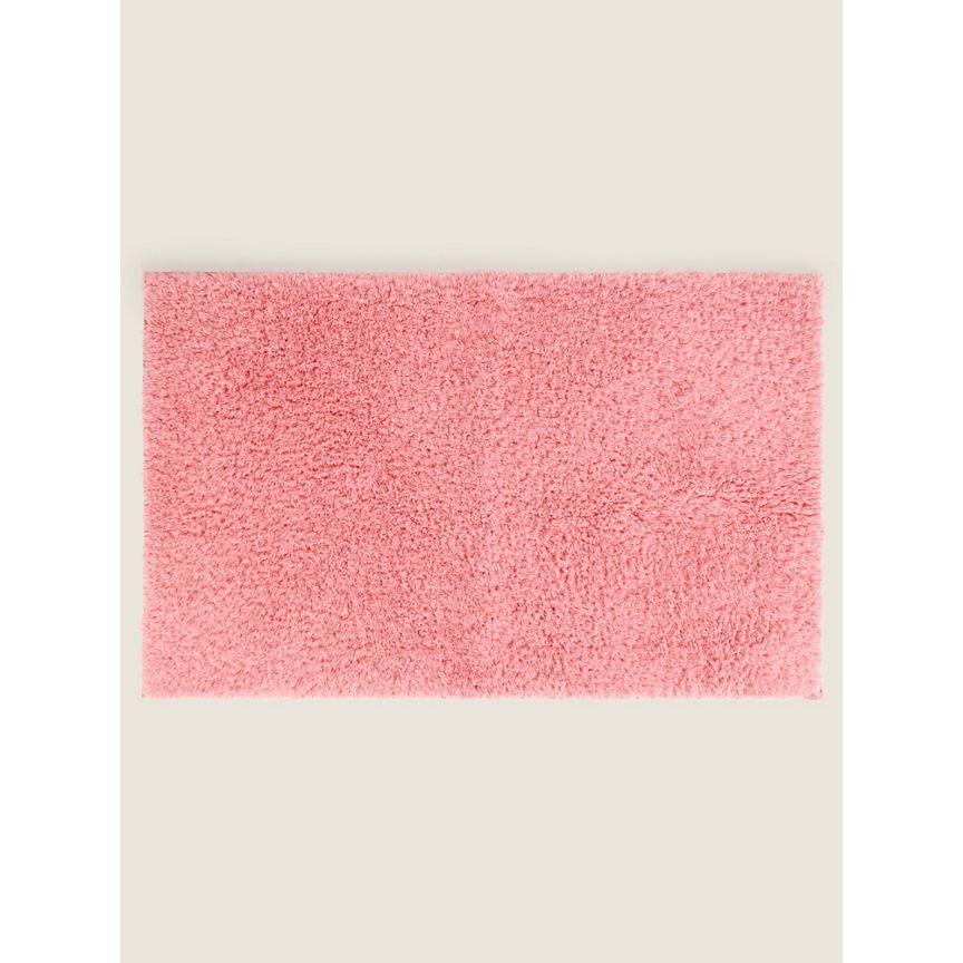 George Home Pink Super-Soft Cotton Bath Mat