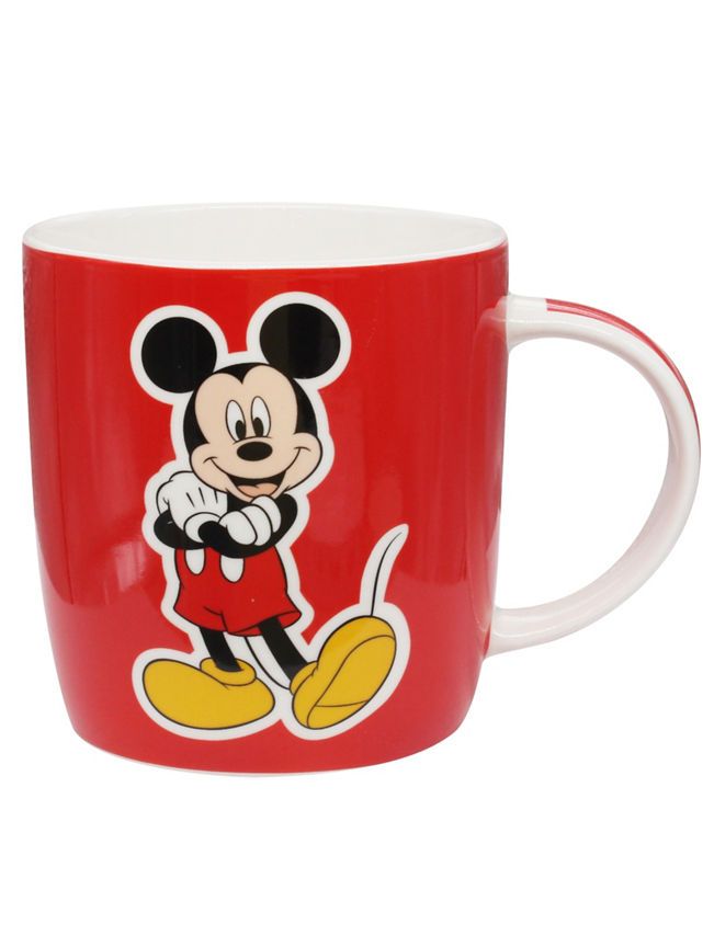 George Home Red Mickey Decal Mug