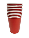 George Home Red Paper Cups