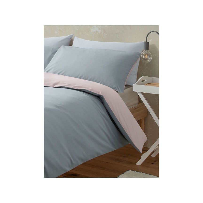 George Home Reversible Duvet Set - Double