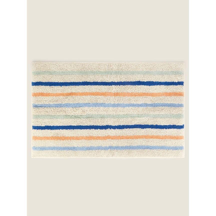 George Home Riviera Horizontal Stripe Bath Mat