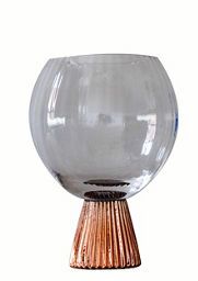 George Home Rose Gold Chunky Gin Glass