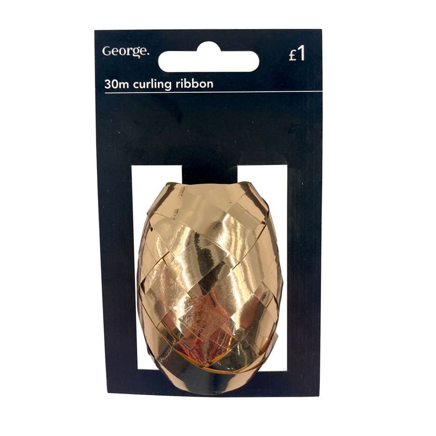 George Home Rose Gold Curling Ribbon