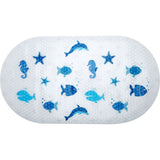 George Home Sea Life Print PVC Bath Mat