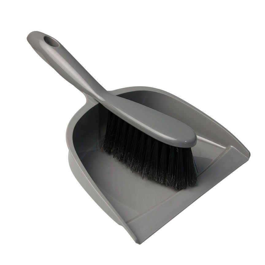 George Home Silver Dustpan and Brush Set