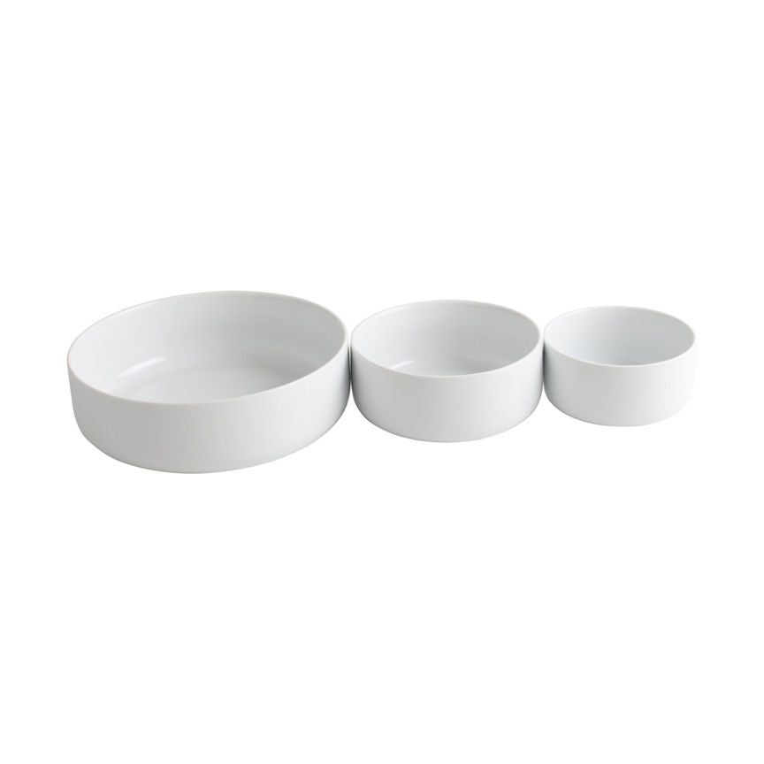 George Home Simply White Snack Bowls