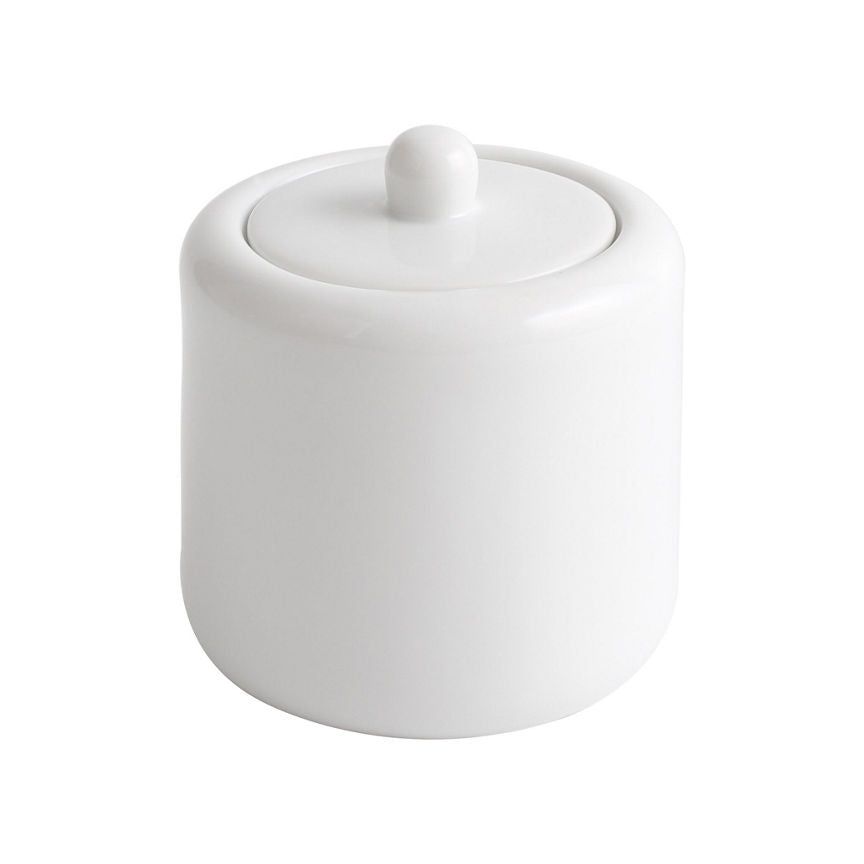 George Home Simply White Sugar Bowl