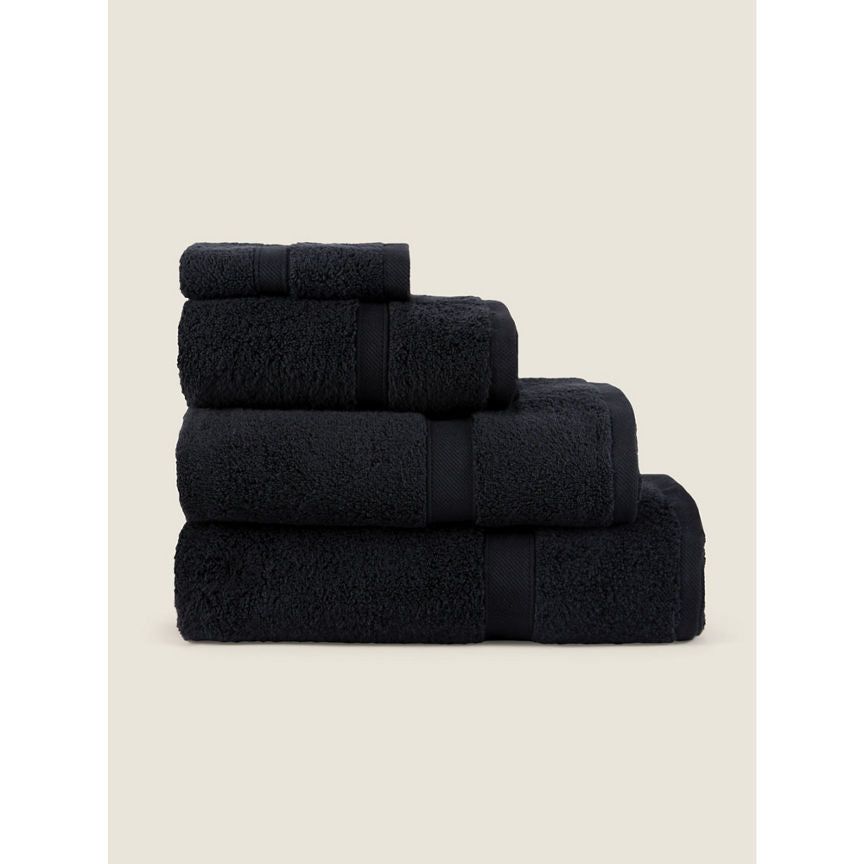 George Home Small Black Super Soft Cotton Hand Towel