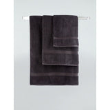 George Home Small Dark Grey Super Soft Cotton Hand Towel