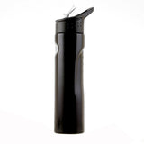 George Home rozsdamentes acél szippantásos flakon fekete 700ml