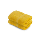 George Home Super Soft 100% Cotton Face Cloth - Mustard