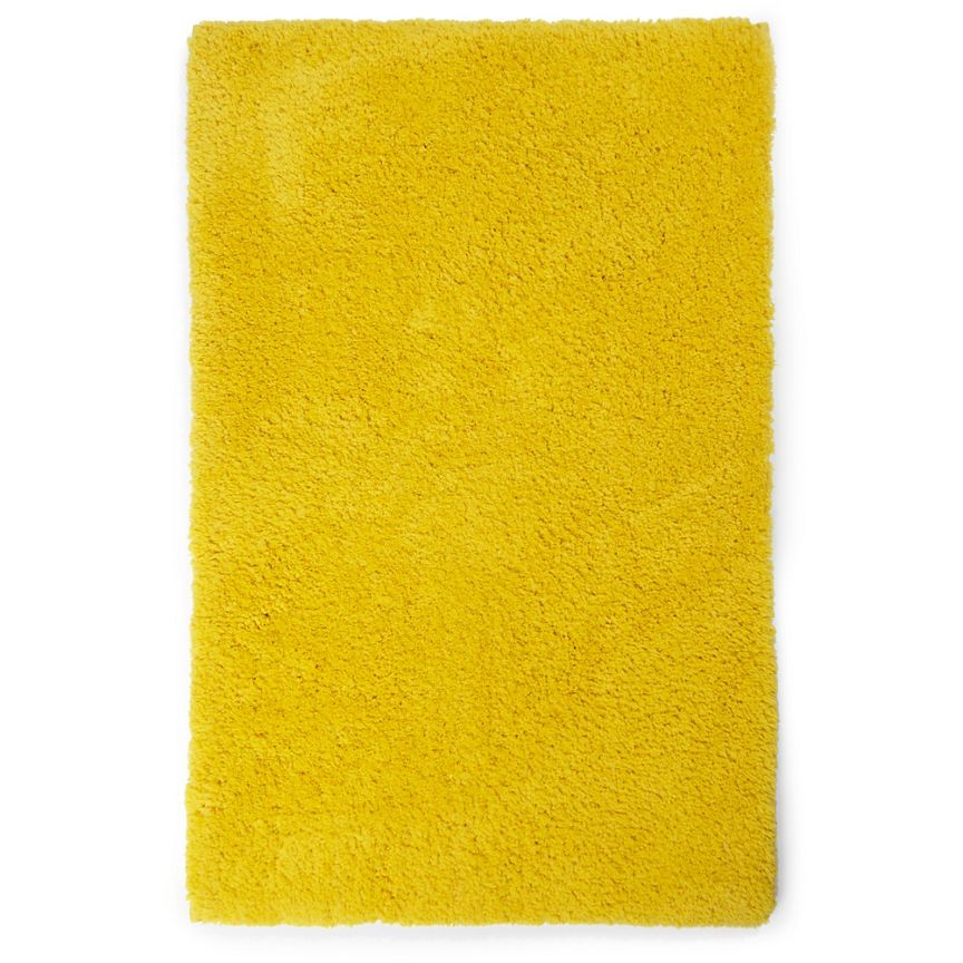 George Home Super Soft Cotton Bath Mat - Mustard