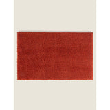 George Home Super Soft Cotton Bath Mat - Rust