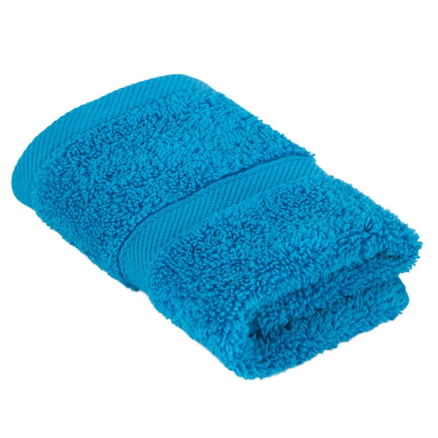 George Home Super Soft Cotton Face Cloth - Turquoise