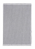 George Home Terry Tea Towel Black Check