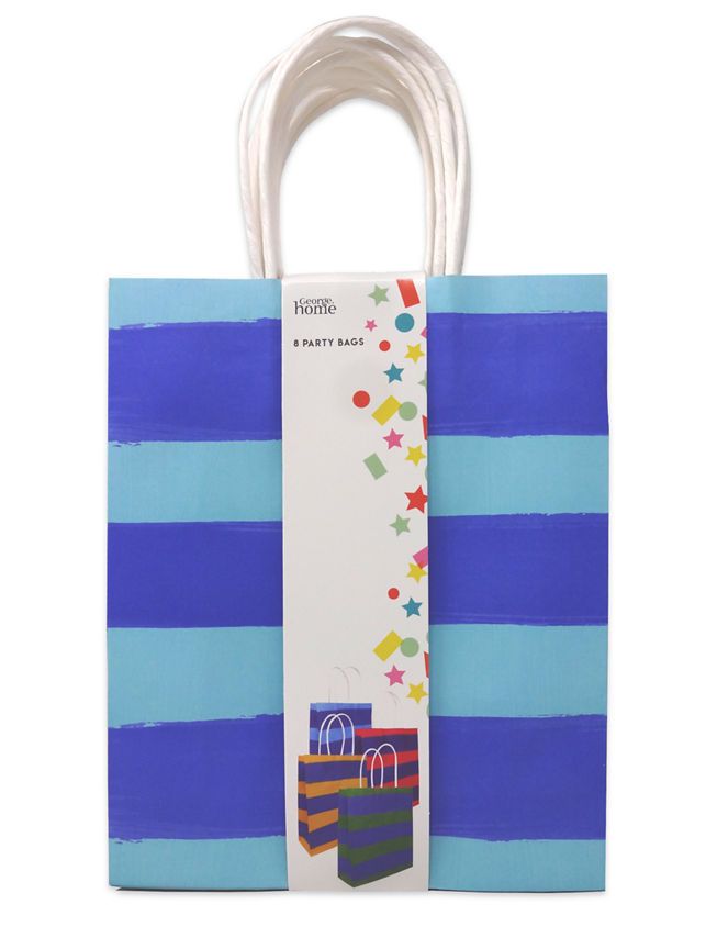 George Home Treat Bags Blue Stripe