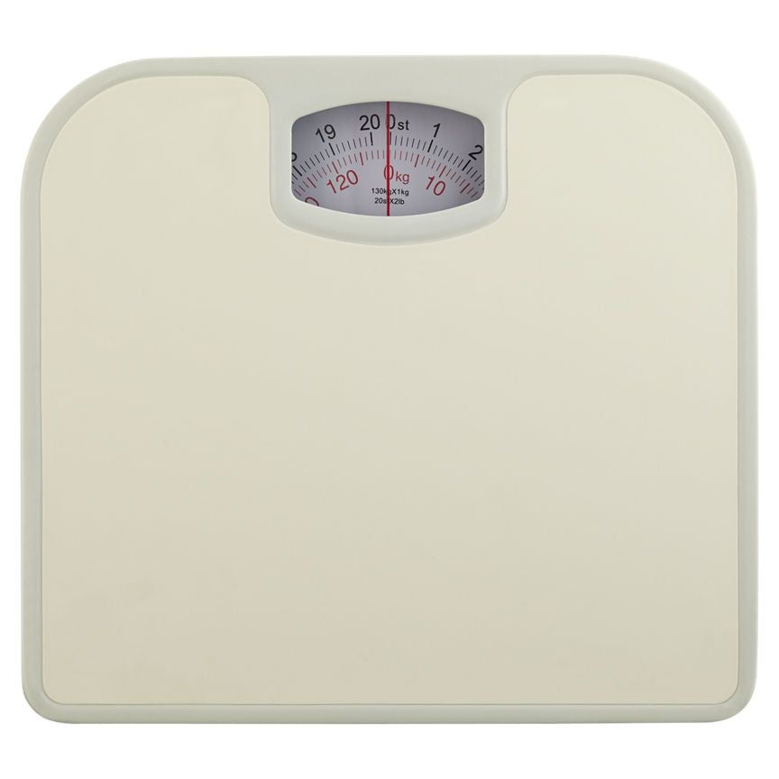 George Home White Bathroom Mechanical Scales