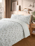 George Home White Ditsy Trailing Floral Duvet Set - Double