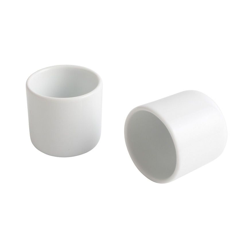 George Home White Egg Cups - Set of 2