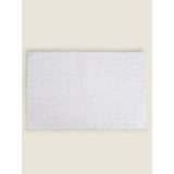 George Home White Super Soft Cotton Bath Mat