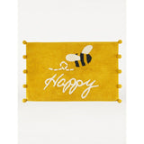 George Home Yellow Bee Happy Bath Mat