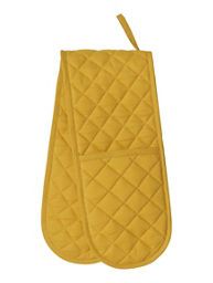 George Home Yellow Double Oven Glove