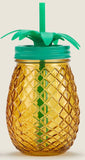 George Home Yellow Pineapple Mason Jar