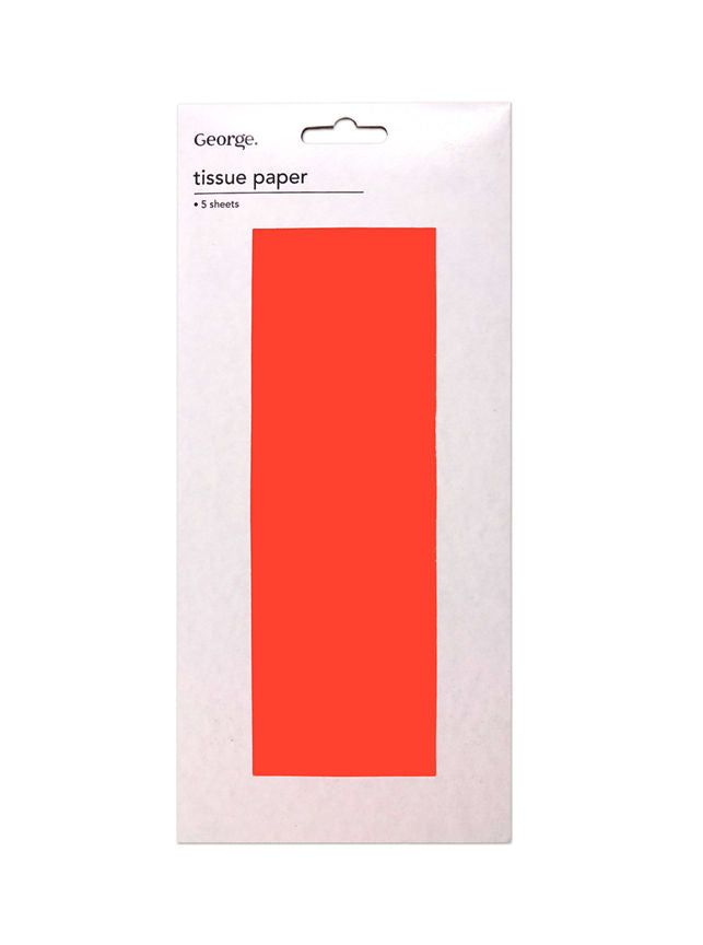 George Neon Orange Tissue